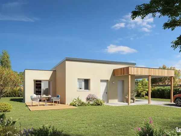 Projet de construction d'une maison 65 m² avec terrain à FOUGERES (35)