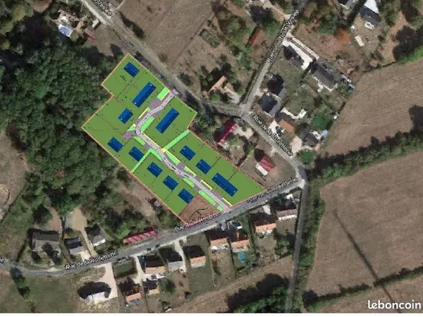 Terrain 505 m² Trainou