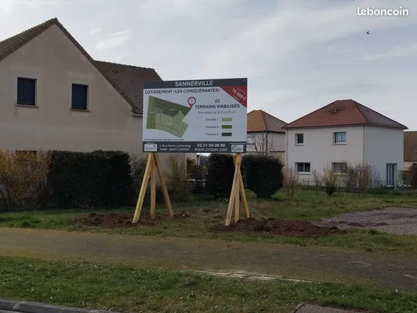 Terrain 538 m² Sannerville