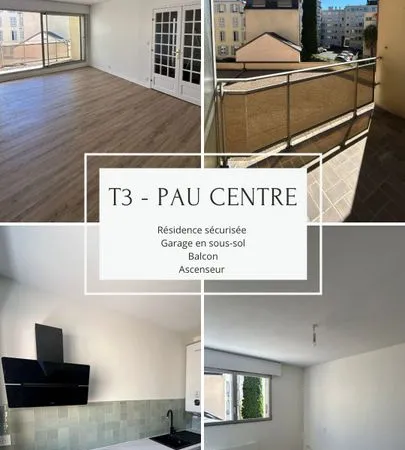 Appartement de 63m2 à louer sur Pau