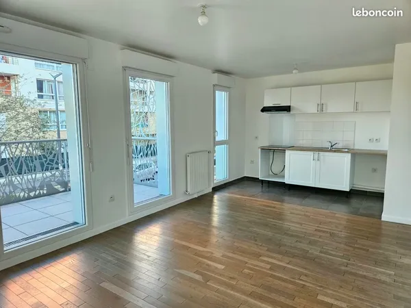 T2 de 46,74 m² avec balcon et parking