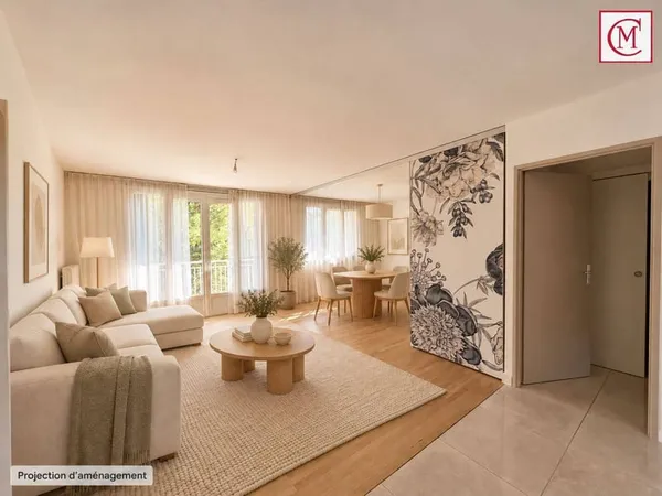 Appartement 4 pièces 93 m²