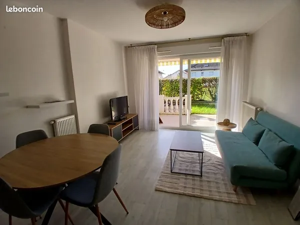 Appartement 2 pièces 40m2 rez-de-jardin