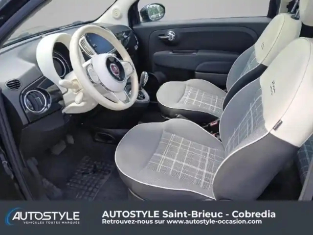 Fiat 500 1.2 8v 69ch lounge dualogic — photo 13