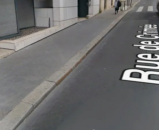 Place de parking rue de Crimée Buttes Chaumont