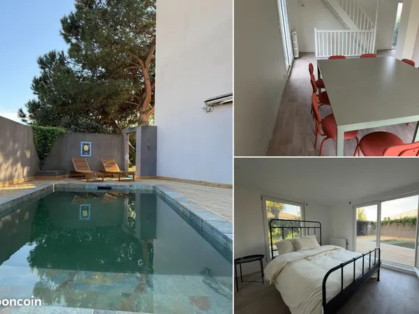 Colocation avec Piscine — Maison 300 m² — Le Vigean - Bruges - Le Bouscat