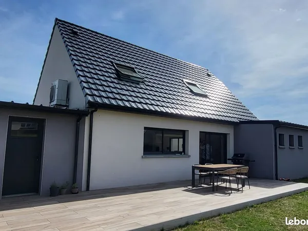 Maison contemporaine semi plain-pied