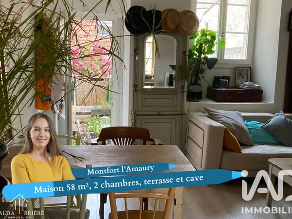 Maison 3 pièces 58 m²