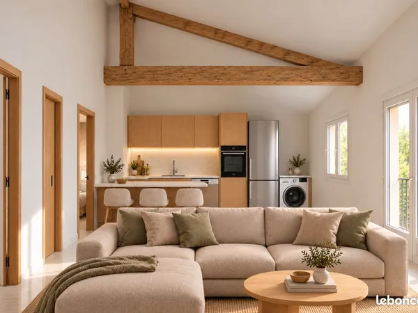 Lattes Soriech - T3 60m² refait à neuf, 2 suites parentales, balcon, parking privé et garage de 40 m