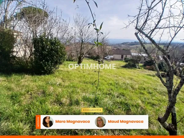 Terrain 826 m²