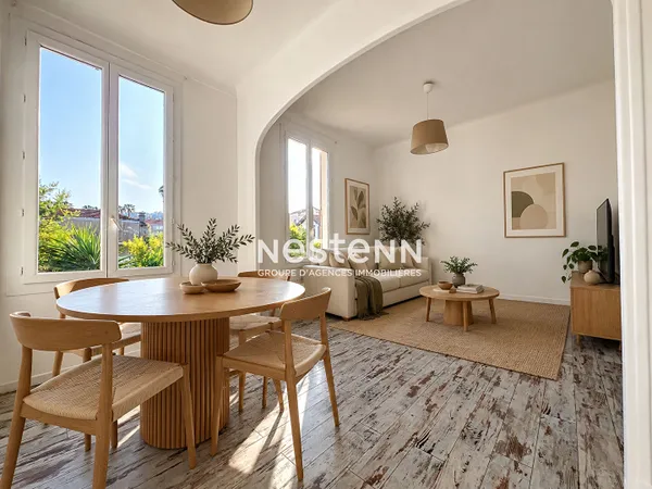 Golfe-Juan - 3P - 62,52m² - Proche mer - Sud - Pas de charges