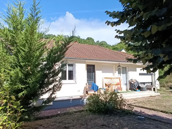 plain pieds 3 chambres, jardin