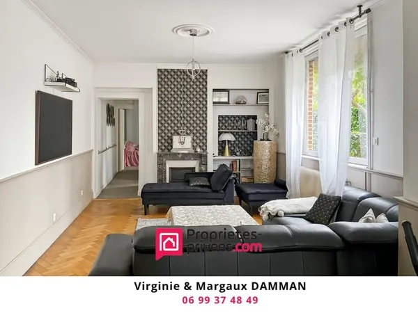 Charmante maison familiale avec 5 chambres et son jardin de 530 m²