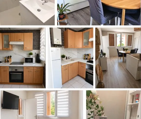 Appartement T2 de 47 m² avec cave et parking - Parc Montcalm, Le Havre