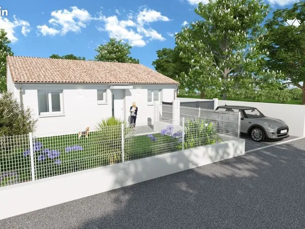 Projet de construction maison 3 chambres avec terrain à SAZE (30)