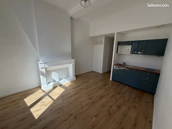 Studio 1 pièce 23 m²