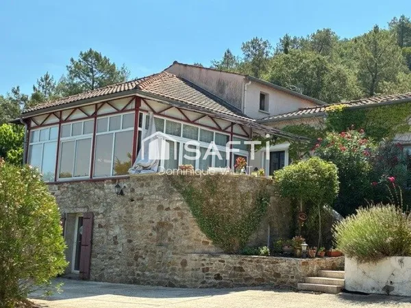 Grande maison familiale avec piscine à St Jean d'Aigrefeuille