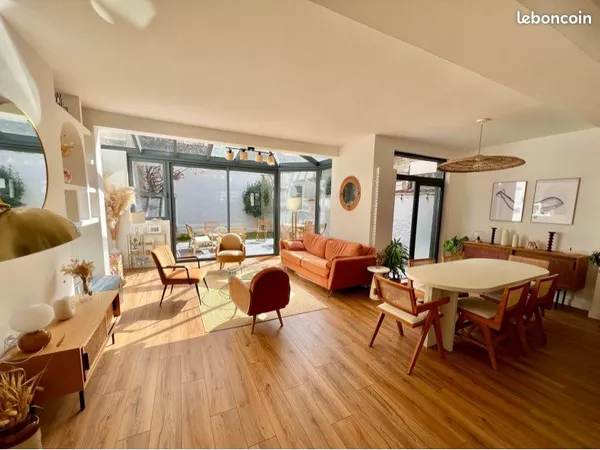 Malo les bains - a deux pas de la plage - maison rénovée de 137m2 - 4 chambres - jardin