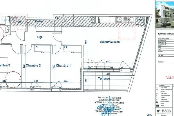 Appartement 4 pièces 82 m²