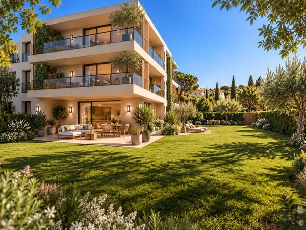 T4 NEUF EN REZ-DE-JARDIN AVEC JARDIN PRIVATIF DE 270 M²