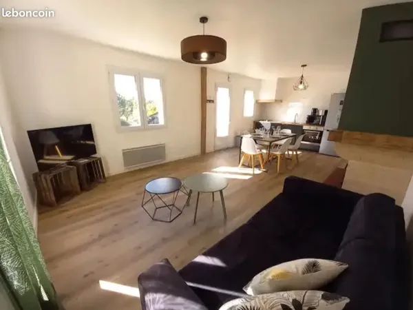 Maison meublée à louer jusqu'au 1er avril