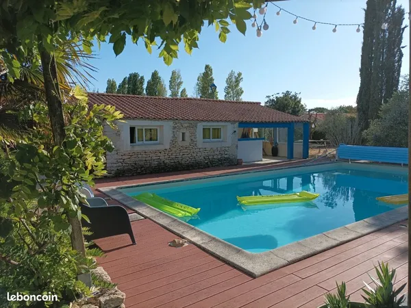 Longère avec piscine