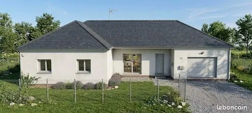 Projet de construction d'une maison 102 m² avec terrain à SAINT-HILAIRE-DU-MAINE (53)