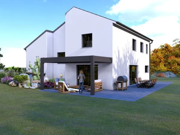 Terrain + maison 110 m²