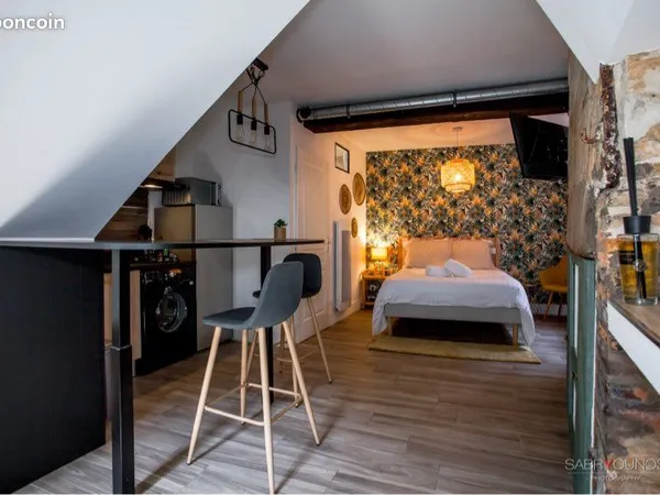 Studio et sa terrasse privative - Hyper Centre - Tout compris Aucunes factures en plus