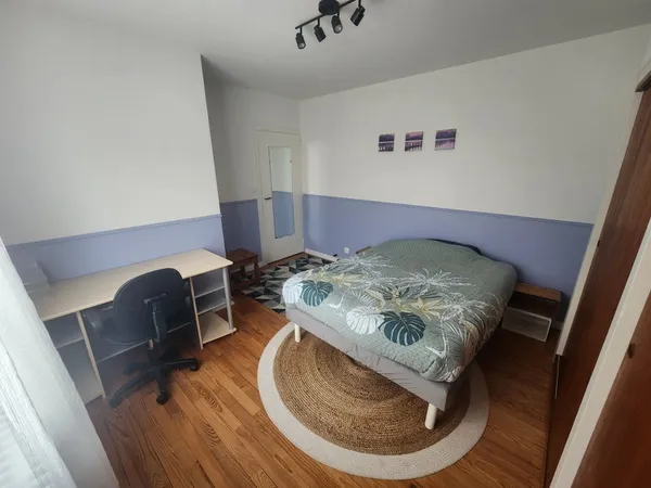 Chambre meublée 15 m² en colocation – maisonjardin
