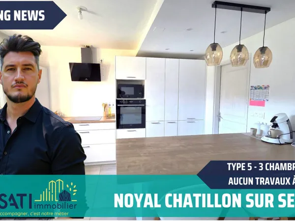 ? Exclusivité - Maison 95 m² avec 3 chambres, garage et D