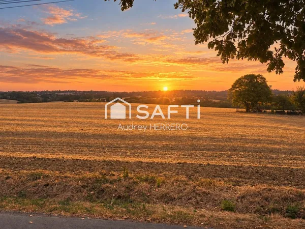 Terrain à bâtir de 657 m2 non viabilisé