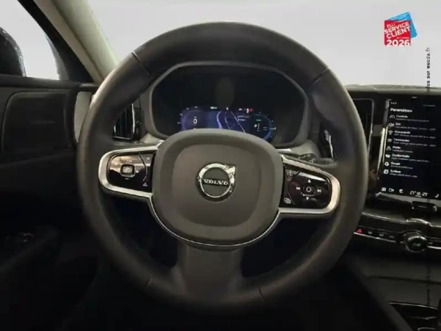 Volvo Xc60 t6 hybride rechargeable 253 + 145ch ultra style dark geartronic 8 awd sieges chauf/cuir volant — photo 27