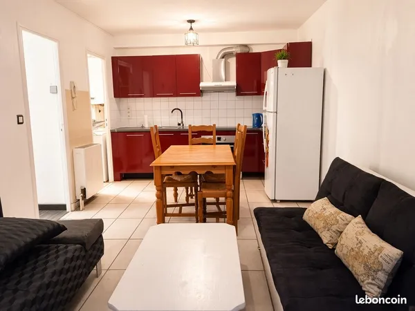 T3 meublé centre ville 56m²