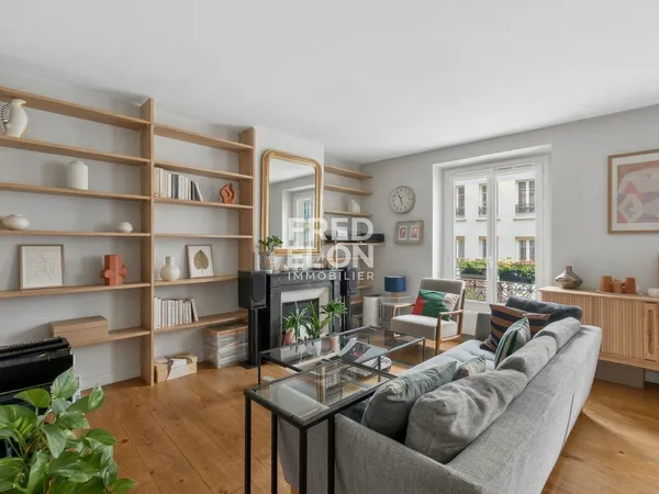 Vends appartement 3 pièces - 62 m² - Paris 10