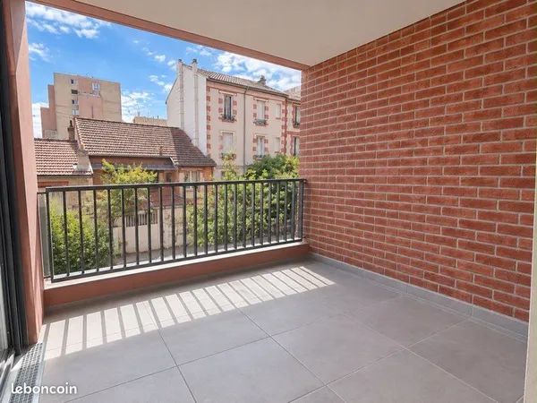 Appartement T2 40,5m2 avec loggia 5m2