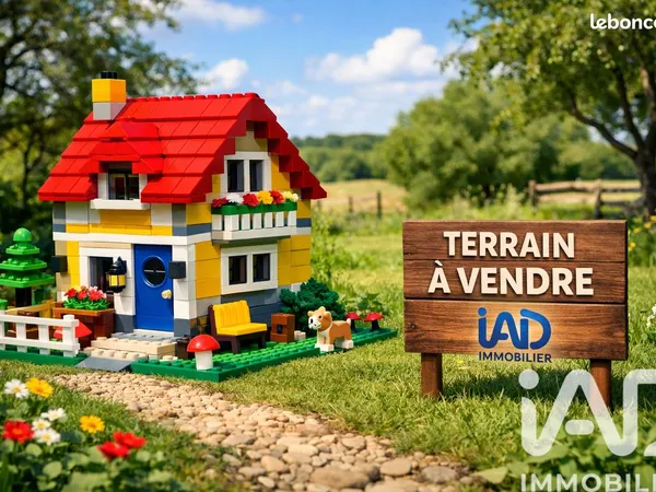 Terrain 617 m² Lesneven