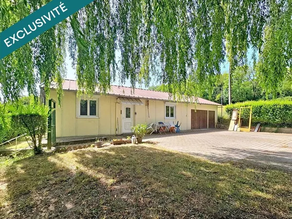 Maison 3 piècex 62m² plain-pied avec garage proche Provins