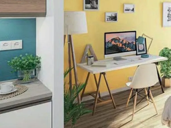 Studio 1 pièce 23 m²