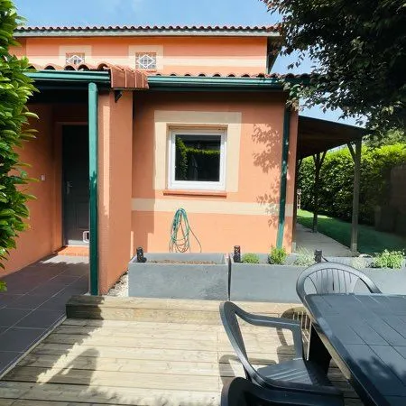Maison T4 meublée avec jardin - 3 chambres - Castelginest