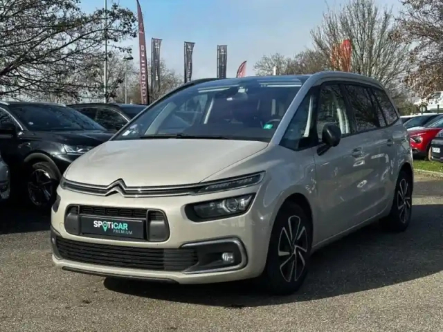 Citroën C4 Picasso grand c4 spacetourer puretech 130ch s&amp;s shine pack eat8 7cv — photo 1