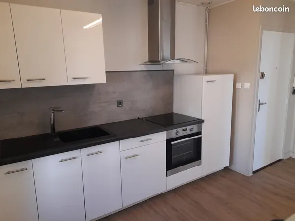 F2 38m² trés lumineux sans vis à vis