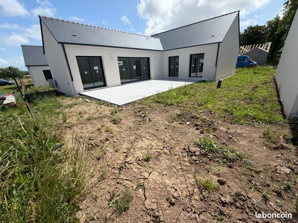 Maison neuve 4 chambres de plain pied