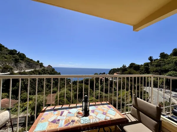 SAINT LAURENT D'EZE - L'AZURIAL - JOLI 2 PIÈCES AVEC VUE MER