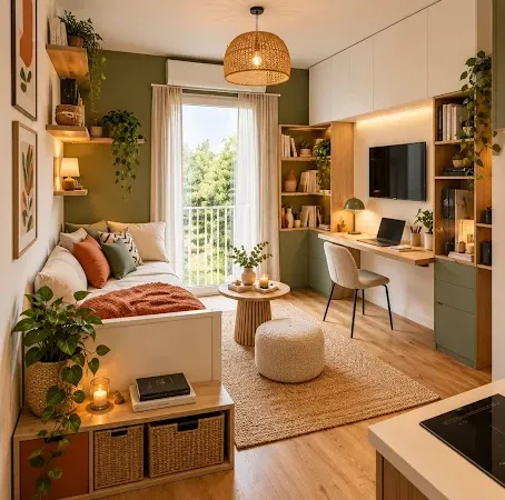 Studio 1 pièce 18 m²