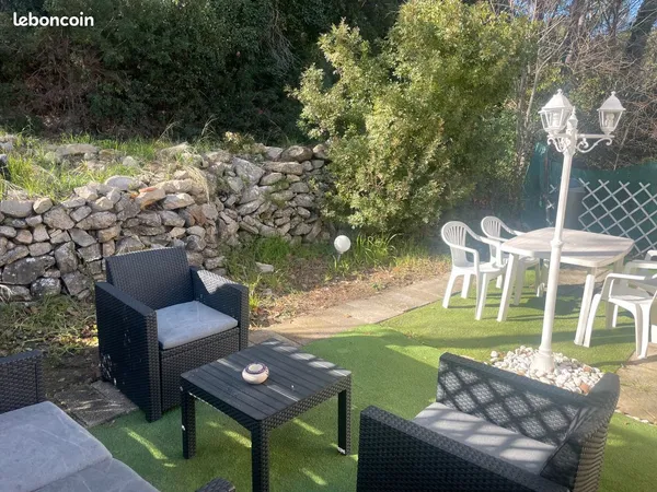 T2 meublé à la campagne avec jardin, terrasse et parking - Bail de mobilité