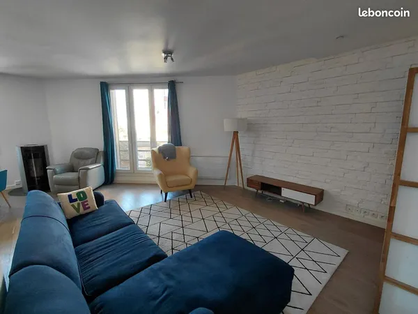 Issy-les-moulineaux - duplex 3 chambres - terrasse privative - rer c à 3 min