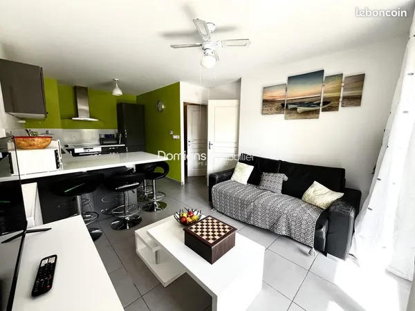 Appartement 2 pièces 39 m²