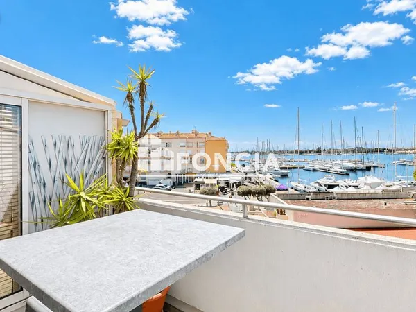 Cap d'Agde - Centre Port - Grand T2 Duplex - Magnifique vue port
