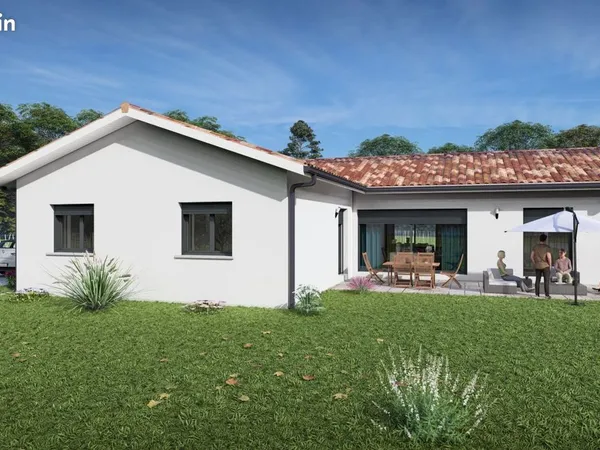 Projet de construction d'une maison 135 m² avec terrain à CAUPENNE (40)
